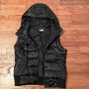 Northface puffer winter vest black Size small